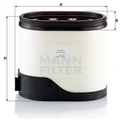 MANN FILTER Vzduchový filtr CP 38 001