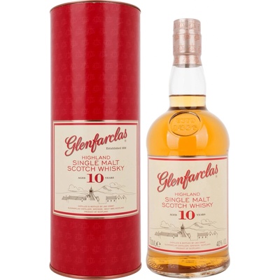 Glenfarclas 10y 40% 0,7 l (tuba)