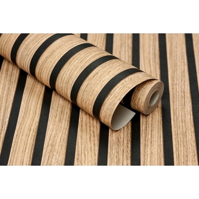 Tapeta na stenu s lamelami Domdeco 3D 53x1000 cm