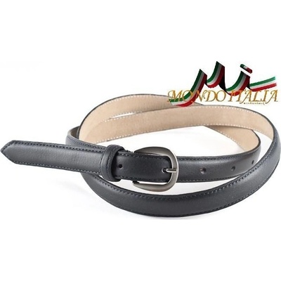 Made in Italy TALIANSKY dámsky kožený opasok tmavomodrý 945
