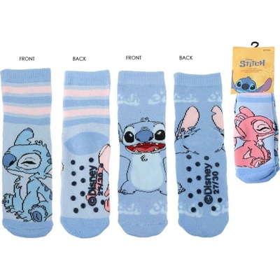 Cerdá Ponožky protiskluzové modré Stitch