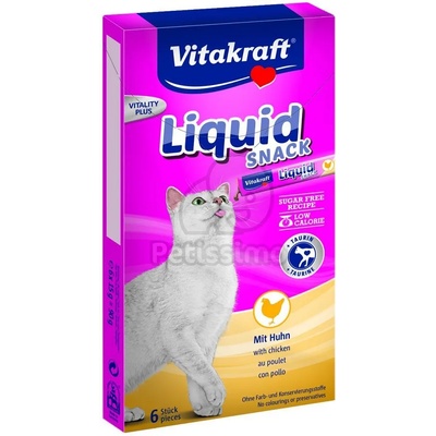 Vitakraft Liquid Snack с домашни птици за котки 1 бр