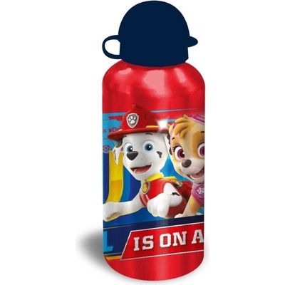 Euroswan ALU fľaša Paw Patrol červená Hliník Plast 500 ml