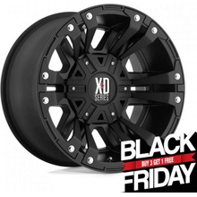 XD XD822 MONSTER II 9x18 6x139,7 ET18 matt black