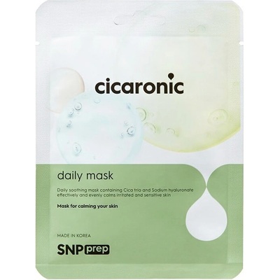 SNP Prep Лист маска за лице Cicaronic, 25 ml