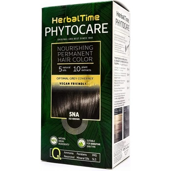 Image 1 of Herbal Time Phytocare Боя за коса, 5NA Ледено кафяв