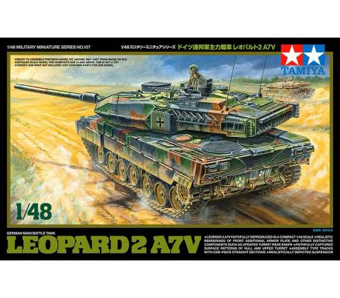 Tamiya Leopard 2 A7V 1:48