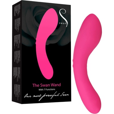 The Swan Wand cordless massaging vibrator pink
