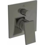 Ideal Standard Вграден смесител за вана и душ Ideal Standard Atelier Extra, Magnetic Grey, без вградено тяло (A7625A5)