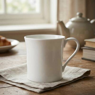 RAK Fine Dine biela šálka na kávu a čaj z porcelánu 250 ml