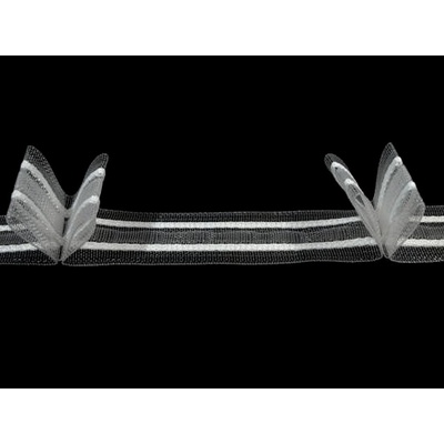 Prima-obchod Záclonovka 2 skladová šíře 25 mm, barva transparent