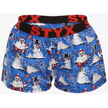 Styx Дамски къси панталони Styx art sports rubber Коледни снежни човеци Styx | Lilav | ЖЕНИ | M