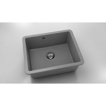 Image 1 of FAT Мивка за долно вграждане Vanguard 221, Fat Granite, 1007 Тъмносив, с включен сифон