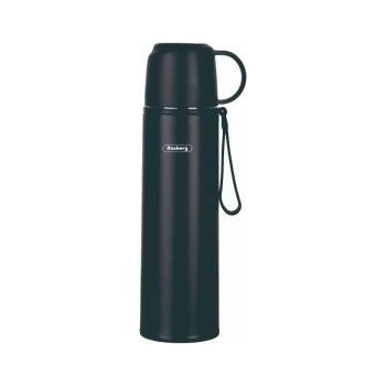 Rosberg Термос Rosberg R52010F, 500 мл, Капак чаша, Неръждаема стомана, Черен