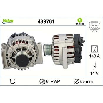 Alternátor VALEO 439761