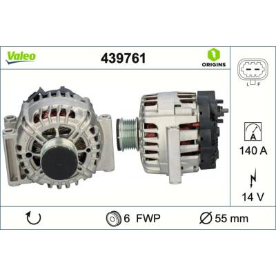 Alternátor VALEO 439761
