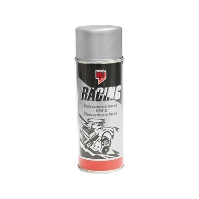 Auto-K Racing žáruvzdorná barva 650°C, stříbrná, 400 ml