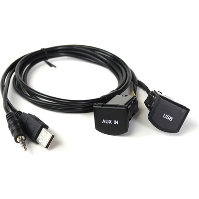 USB+JACK konektor Volkswagen Polo 2014- 551VW3 551vw3