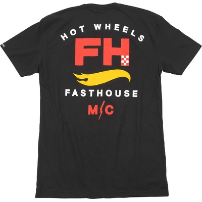 Fasthouse Youth Hot Wheels Array Tee black