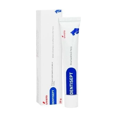 Dentisept 2mg g pasta pre psov a mačky 20 g