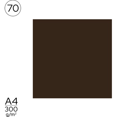 Folia papír A4 barevný černohnědá 661393