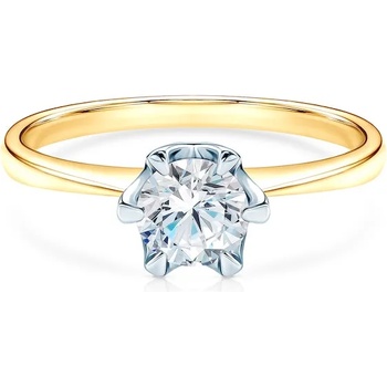 Image 1 of SAVICKI Годежен пръстен Triumph of Love: двуцветно злато, диамант