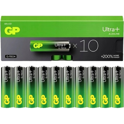 GP Ultra Plus AA 10 ks 1017201000