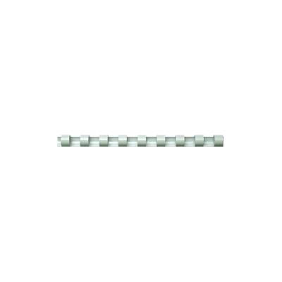 Plast.hrebeň 6mm/11-20l biely (bal=100ks)