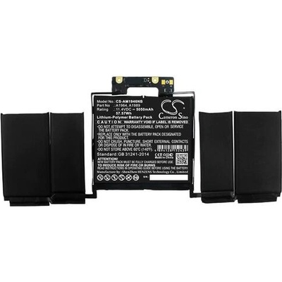 Cameron Sino Батерия за лаптоп Apple MacBook Pro 2.3 GHZ Core I5(I5-8259U) A1989(EMC 3214) A1964, A1989 LiPo 11.4V 5050mAh CAMERON SINO (CS-AM1946NB)