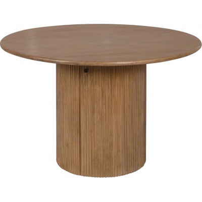 Ainoutl Kulatý jídelní stůl s ÚP TRES CHIC 120 cm masiv mango JS45994