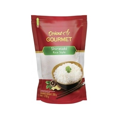 Orient Gourmet Shirataki v tvare ryže v náleve 270 g