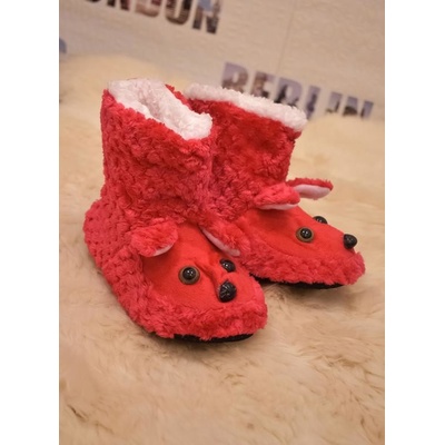 Detské topánky červené papuče HAVHAV
