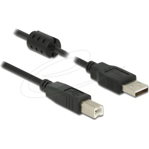 Delock Кабел Delock USB-A към USB-B, 1.0m, черен (84895) - ggbox
