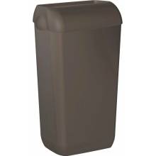 Marplast Ecolored nástenný odpadkový kôš s vekom 23 l, ABS, hnedá A74020DB