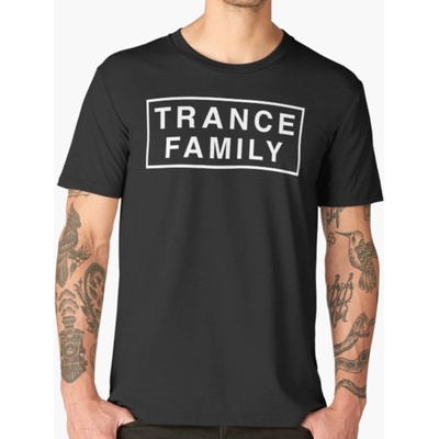 LET's Rave tričko Trance Family bílá