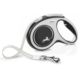 flexi Автоматичен повод Flexi New Comfort L 8 м черно-сив (DLZFLXSMY0146)