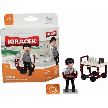 Efko IGRÁČEK Číšník s doplňky