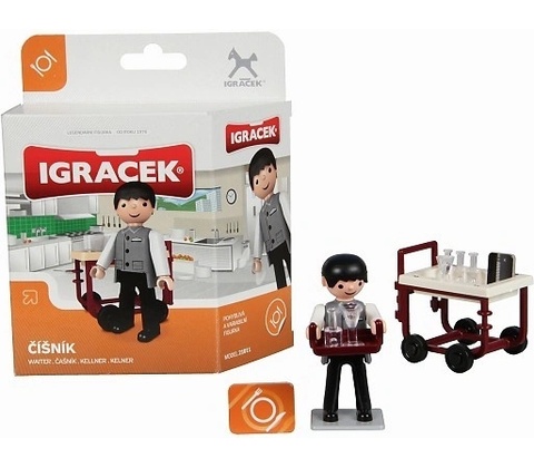 Efko IGRÁČEK Číšník s doplňky