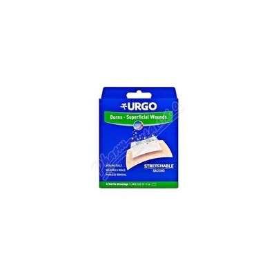 LABORATOIRES URGO URGO BURNS Na popáleniny lipidok.nápl.10 x 7 cm 4 ks