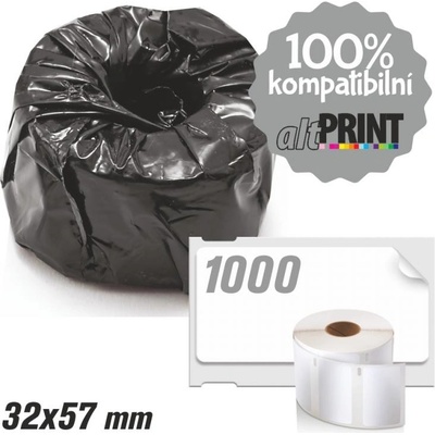 Štítky AltPrint[Dymo] LW Standard - permanentní, 32x57, 1000ks