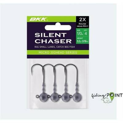 BKK Jigová hlava Silent Chaser Round Head RH-1 vel.1 3,5g 5 ks