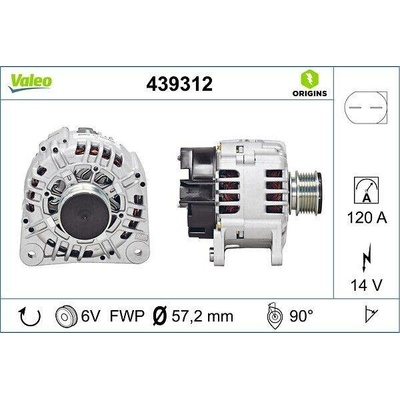 generátor VALEO 439312 439312