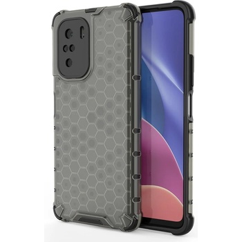 HQWear Калъф Honeycomb Case armor за Xiaomi Redmi K40 Pro+ / K40 Pro / K40 / Poco F3, черен (KXG0014663)