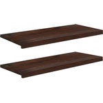 vidaXL Парапети за прозорци 2 бр. Тъмен кафяв 90 x 40 x 2 cm (42048321)