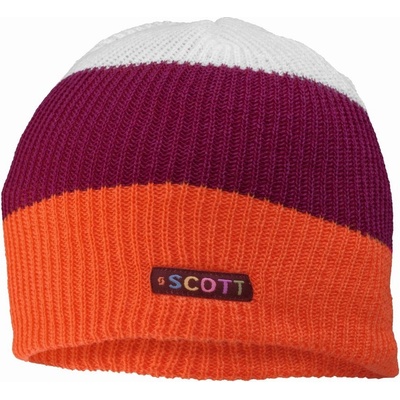 Scott čepice beanie Jr Folly oranžová