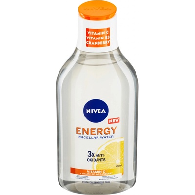 Nivea Energy Micellar Water s vitamínom C 400 ml