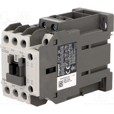 LEGRAND CTX3 3P 9A 1NO1NC 24V DC