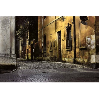 DIMEX ART Флизелинов фототапет тъмна улица 375 x 250 см