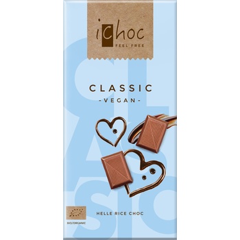 iChoc vegan čokoláda CLASSIC 80g