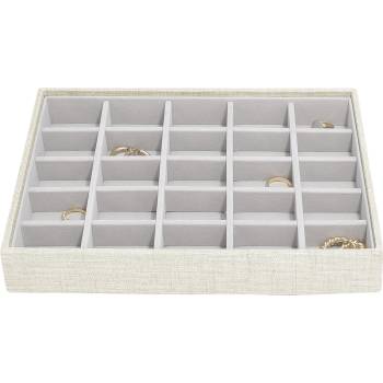 Stackers Ковчеже за бижута Stackers 25 камери ленено cлassic светлобежово (76383)